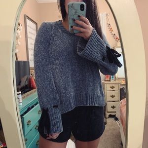 Chenille sweater